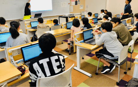 出張授業の様子