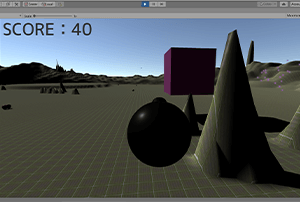 生徒のみなさんがUnityでプログラミングをして作成したゲーム