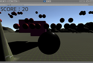 生徒のみなさんがUnityでプログラミングをして作成したゲーム