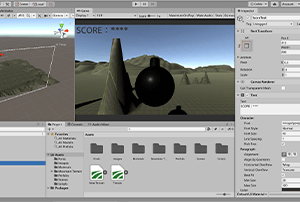 生徒のみなさんがUnityでプログラミングをして作成したゲーム